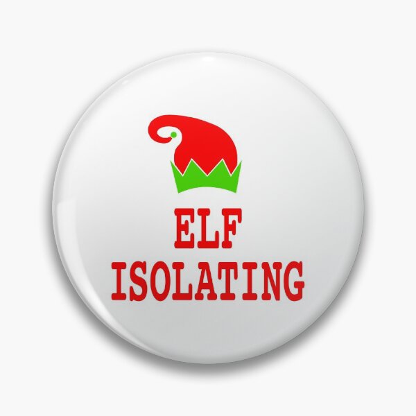 Artikelvorschau, Elfenisolation, Lustiges Weihnachten / Selbstisolation entworfen und verkauft von PoshJocks.