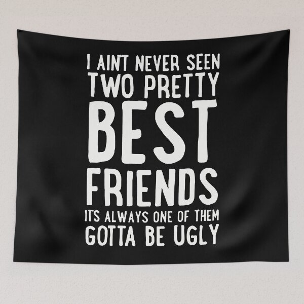 Item preview, Two Pretty Best Friends designed and sold by Funny Tee.