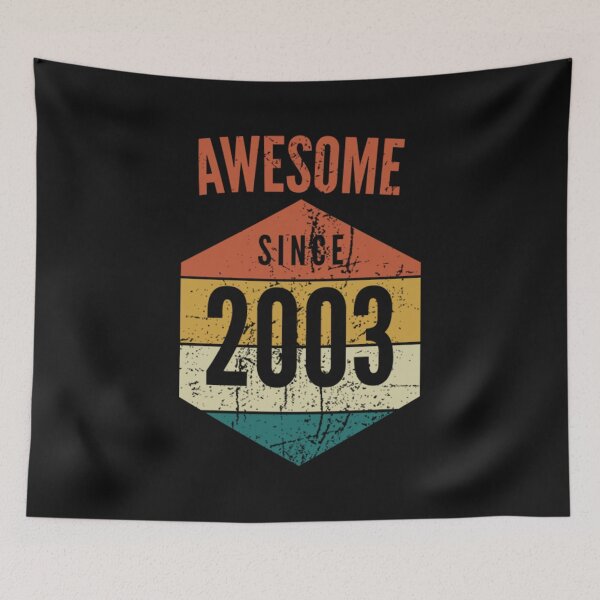 Item preview, 2003 cool retro born in 2003, awesome since 2003 for boys and girls  designed and sold by AiteShito.