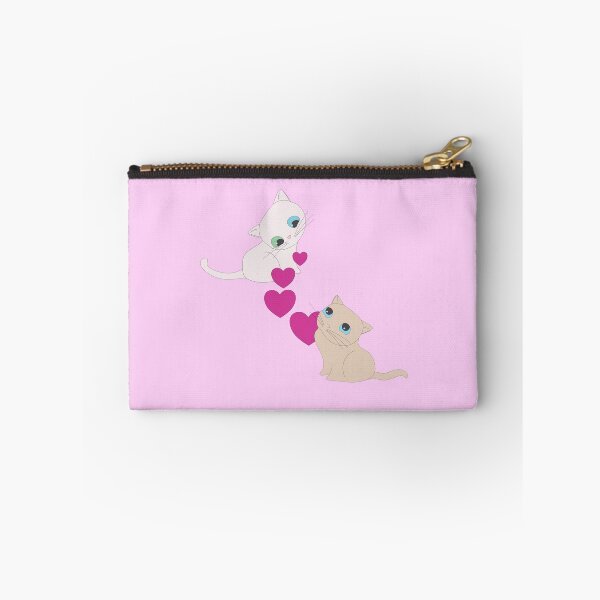 Item preview, Cat love hearts designed and sold by ChilliAndNutmeg.