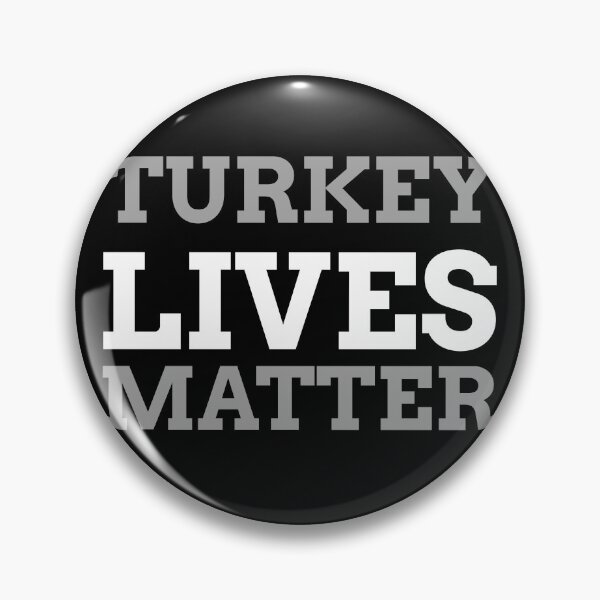 Item preview, Turkey lives matter Vege Thanksgiving Christmas Dinner designed and sold by PunchText designs.