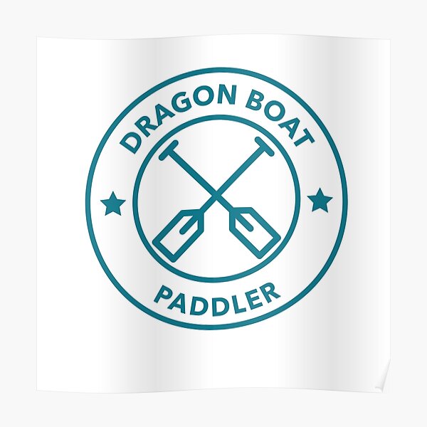 Dragon Boat Paddler Poster