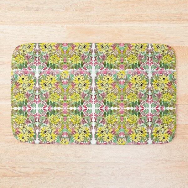Item preview, Traditional floral mosaic pattren design designed and sold by EarthyPlanty.
