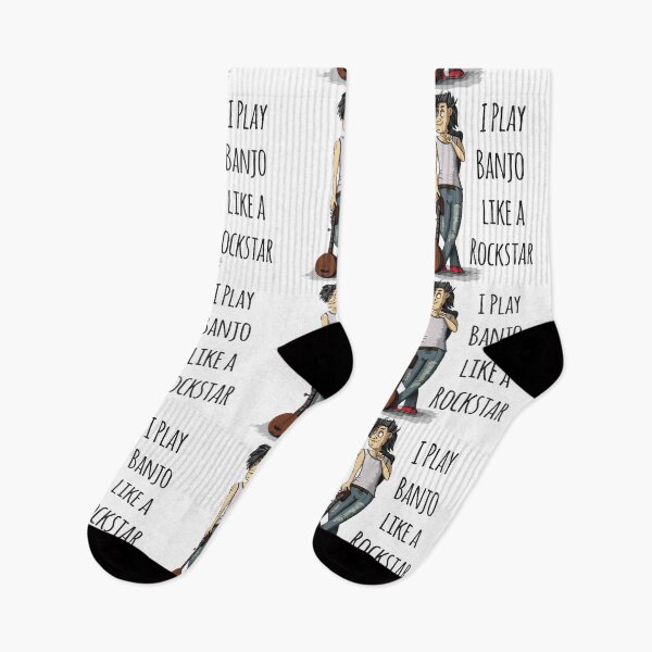 Item preview, I Play Banjo Like A Rockstar designed and sold by 4AllTimes.