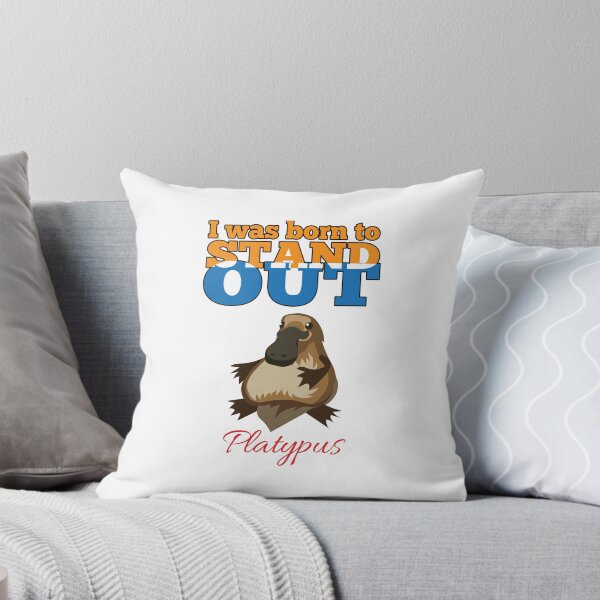 Item preview, I Was Born To Stand Out Platypus designed and sold by 4AllTimes.