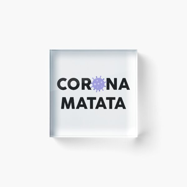 Item preview, Corona matata - corona matata Duisburg designed and sold by GoldenDov.