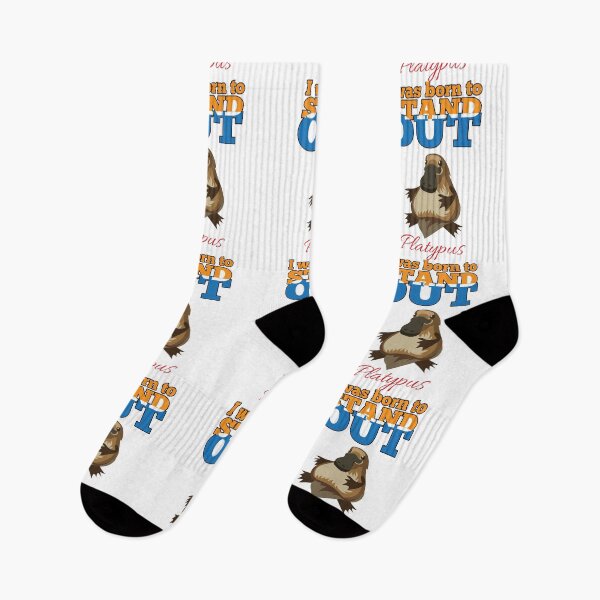 Item preview, I Was Born To Stand Out Platypus designed and sold by 4AllTimes.