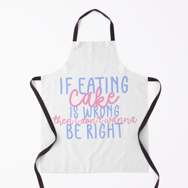 Item preview, Eat The Cake Fan Quote Blue Pink designed and sold by Sunny Collections.
