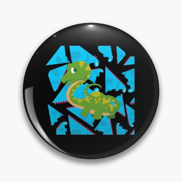Item preview, Friendly Dinosaurs pattern green black designed and sold by kyds.