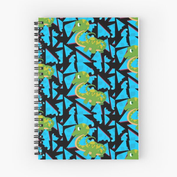 Item preview, Friendly Dinosaurs pattern green black designed and sold by kyds.