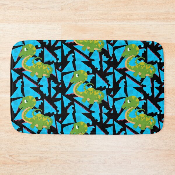 Item preview, Friendly Dinosaurs pattern green black designed and sold by kyds.