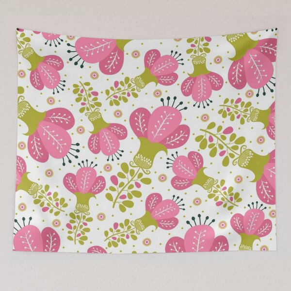 Item preview, Adorable Pink Floral  designed and sold by pugmom4.