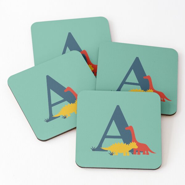 Artikelvorschau, Dinosaurier - Personalisierter Name, Initiale, Monogramm entworfen und verkauft von CocoandDaisy.