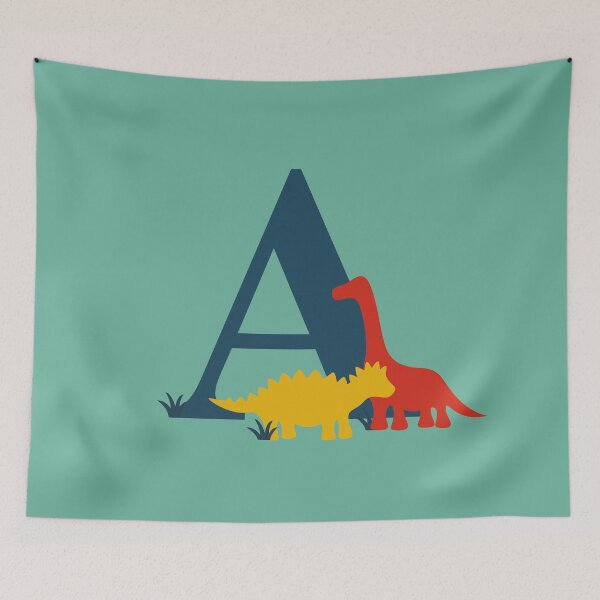 Artikelvorschau, Dinosaurier - Personalisierter Name, Initiale, Monogramm entworfen und verkauft von CocoandDaisy.