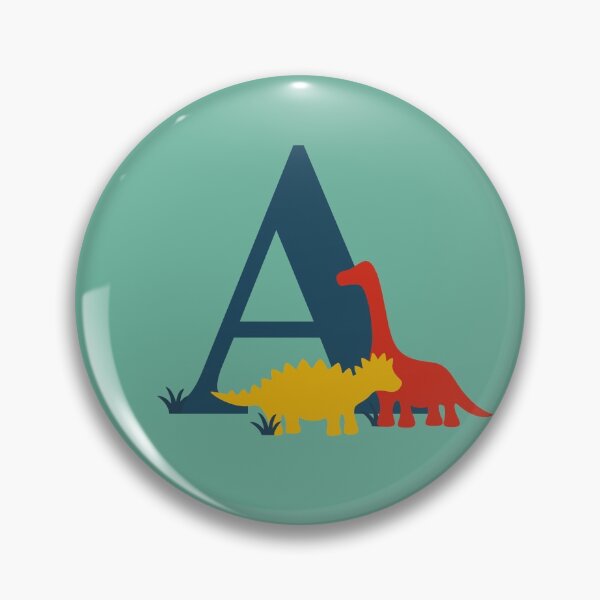 Artikelvorschau, Dinosaurier - Personalisierter Name, Initiale, Monogramm entworfen und verkauft von CocoandDaisy.