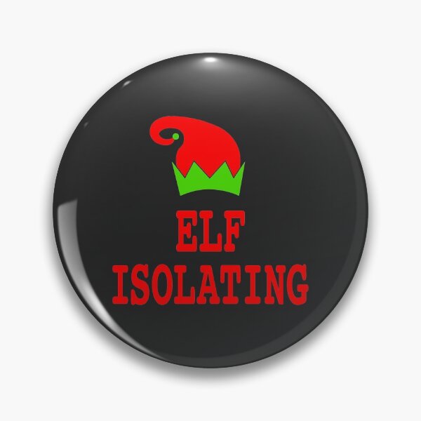 Artikelvorschau, Elfenisolation, Lustiges Weihnachten / Selbstisolation entworfen und verkauft von PoshJocks.