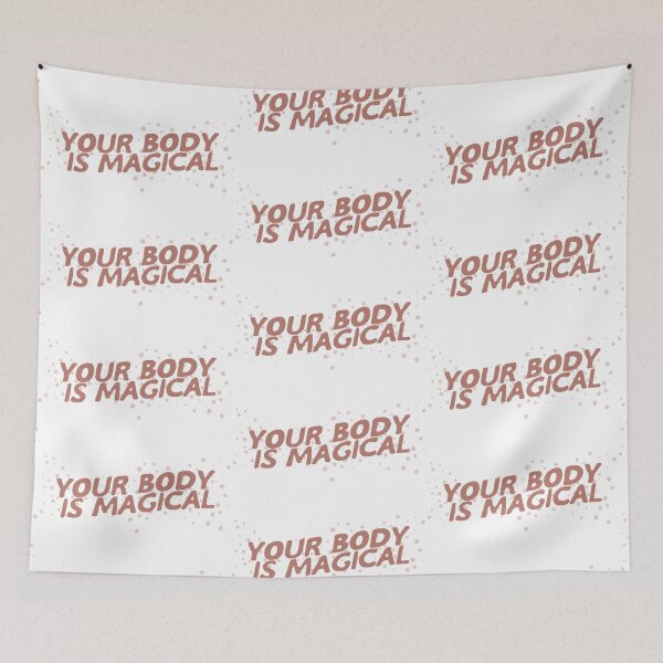 Item preview, YOUR BODY IS MAGICAL designed and sold by ManyaMalhotra.