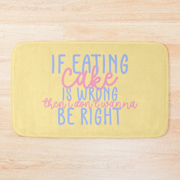Item preview, Eat The Cake Fan Quote Blue Pink Yellow Pack designed and sold by Sunny Collections.