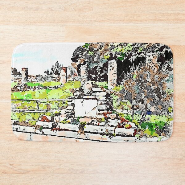 Item preview, Rocca Cilento: damage wall and column designed and sold by Giuseppe Cocco.