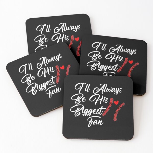 Item preview, Baseball Mom I"ll Always Be His Biggest Fan  designed and sold by Akmloza.
