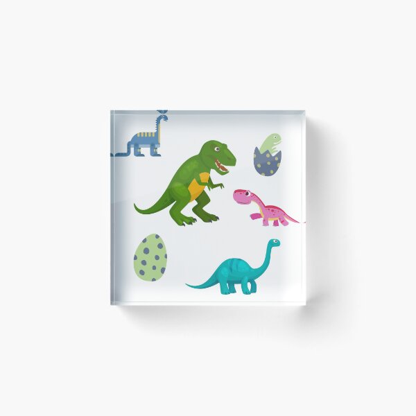 Item preview, Friendly Dinosaurs pattern colorful3 designed and sold by kyds.