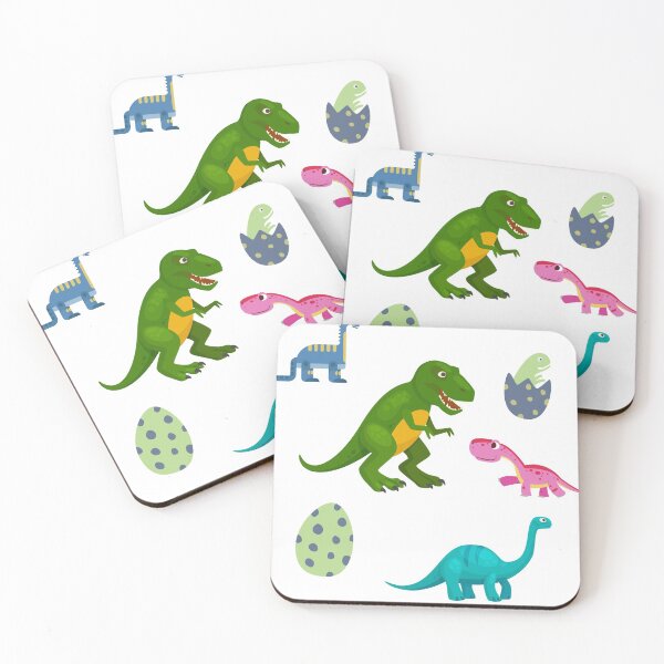 Item preview, Friendly Dinosaurs pattern colorful3 designed and sold by kyds.
