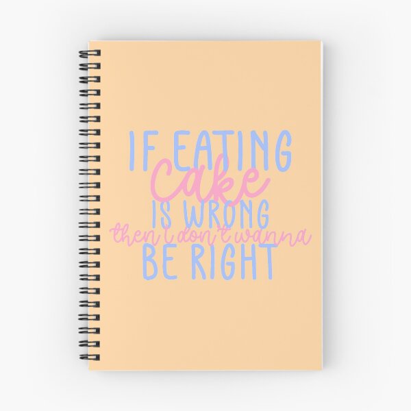 Item preview, Eat The Cake Fan Quote Blue Pink Orange Pack designed and sold by Sunny Collections.