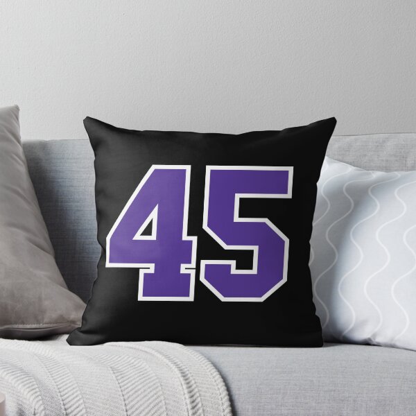 Item preview, Fourty-Five Purple Jersey Number Sports 45 designed and sold by HelloFromAja.