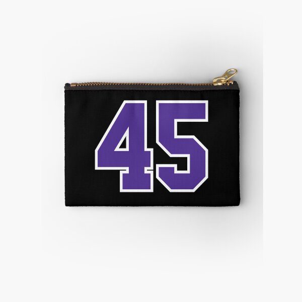Item preview, Fourty-Five Purple Jersey Number Sports 45 designed and sold by HelloFromAja.