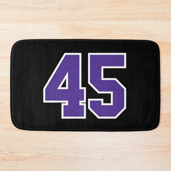 Item preview, Fourty-Five Purple Jersey Number Sports 45 designed and sold by HelloFromAja.