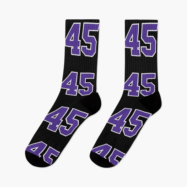Item preview, Fourty-Five Purple Jersey Number Sports 45 designed and sold by HelloFromAja.
