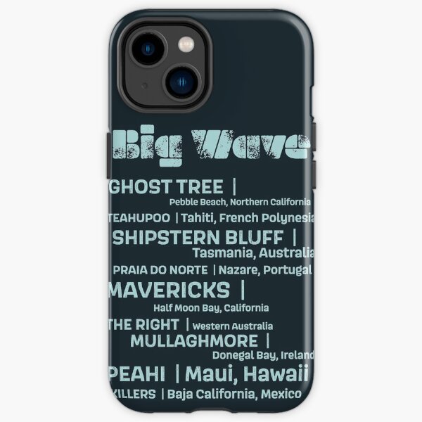 Big Wave List iPhone Tough Case