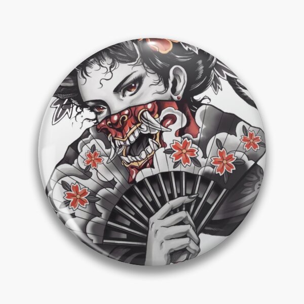 Item preview, Máscara de geisha hanya designed and sold by Jiplet.