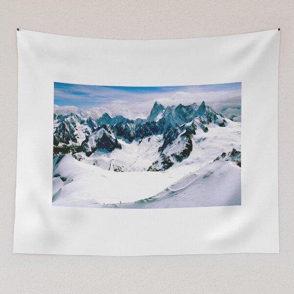 Aperçu de l'œuvre Chamonix Aiguille du Midi Mont Blanc Alpes France créée et vendue par AndyEvansPhotos.