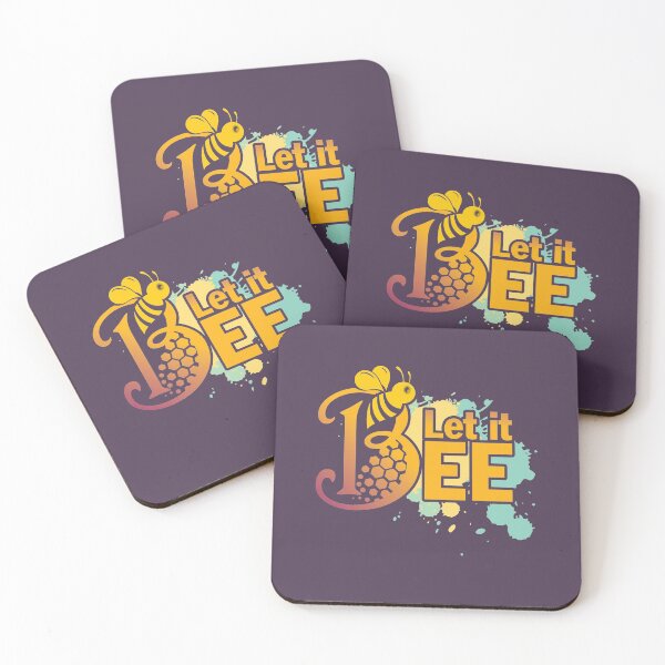 Item preview, Let It Bee - Let It Be - Just Chill and Take It as It Comes - Bee Gift for the Bee Lover designed and sold by Thordur Sturluson.