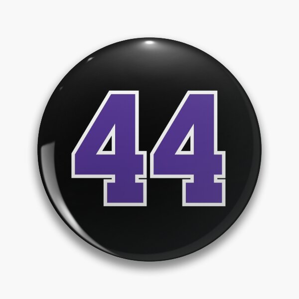 Item preview, Fourty-Four Purple Jersey Number Sports 44 designed and sold by HelloFromAja.