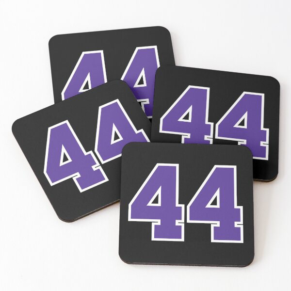 Item preview, Fourty-Four Purple Jersey Number Sports 44 designed and sold by HelloFromAja.