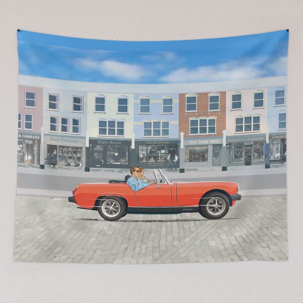Item preview, Vermilion coloured Midget 1500 with rubber bumpers designed and sold by Bigs66.