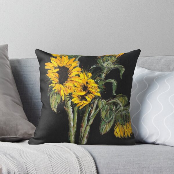 Artikelvorschau, Sonnenblumen in einer Vase entworfen und verkauft von Bekiwool.