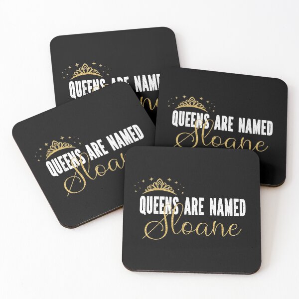 Item preview, Queens Are Named Sloane Personalized First Name Girl graphic designed and sold by Grabitees.