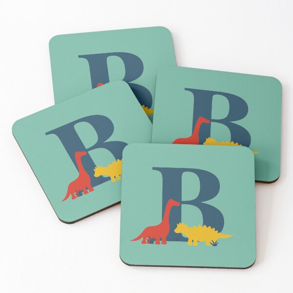 Item preview, Dinosaurios - Nombre personalizado B, inicial, monograma designed and sold by CocoandDaisy.