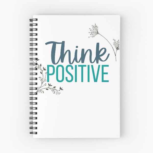 Item preview, think positive designed and sold by SpicyCherrys.