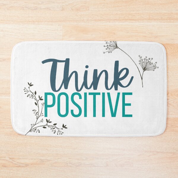 Item preview, think positive designed and sold by SpicyCherrys.