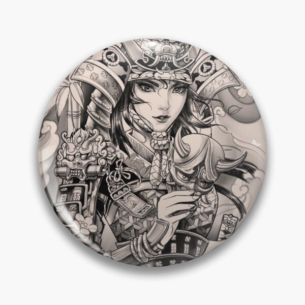 Item preview, Geisha Samurai designed and sold by Jiplet.
