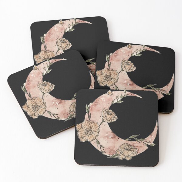 Item preview, Aesthetic pink moon art designed and sold by Besttrendz.