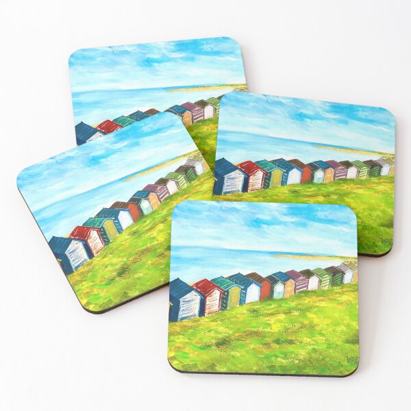 Item preview, Beach huts in Tankerton designed and sold by Bekiwool.