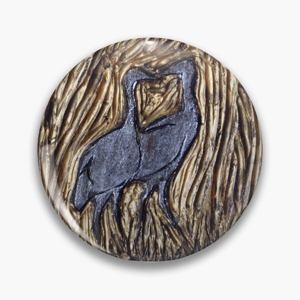 Item preview, Brolga Bas Relief Gold designed and sold by Anne Huth.