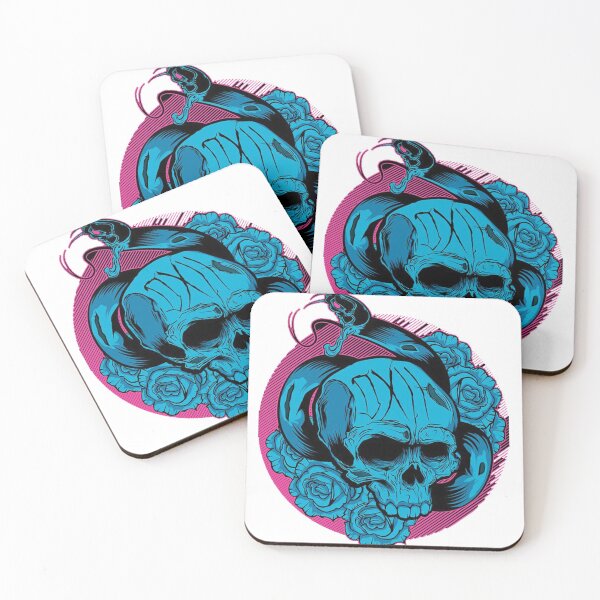 Item preview, Blue & Purple Skull designed and sold by slc2213.