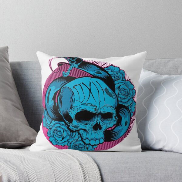 Item preview, Blue & Purple Skull designed and sold by slc2213.