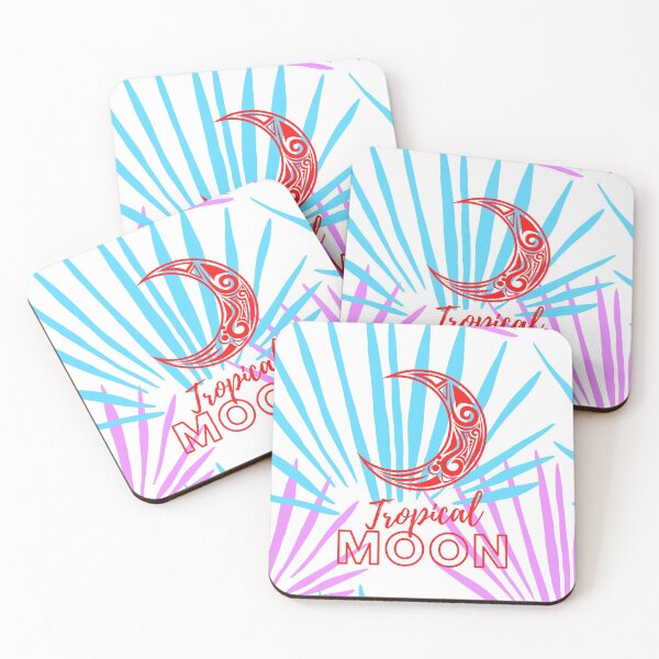 Item preview, Tropical Moon Colorful Red designed and sold by kyds.